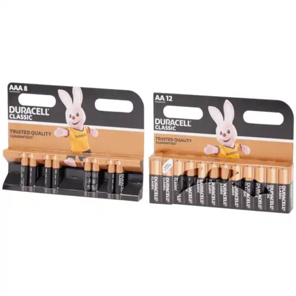 Bild 1 von Duracell Classic Batterien-Mixpack AA & AAA