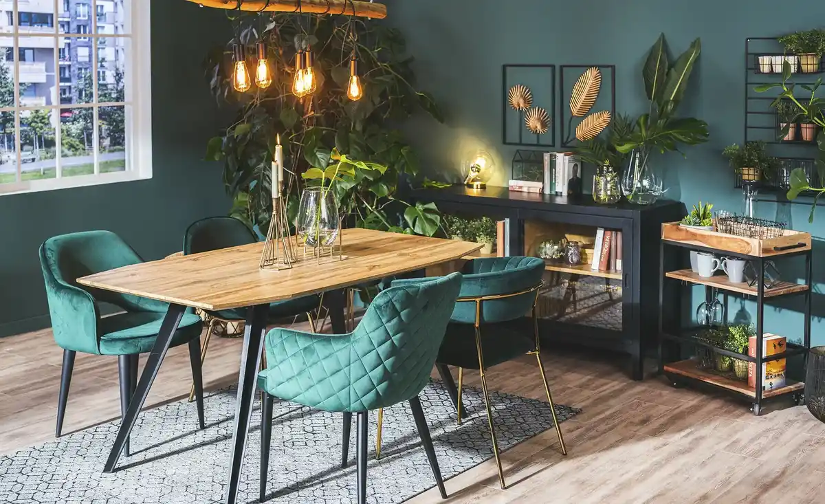 Bild 3 von Samt-Armlehnenstuhl Heiner