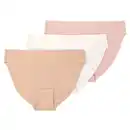 Bild 1 von 3 Damen Seamless-Slips im Set BEIGE / ROSA / WEISS