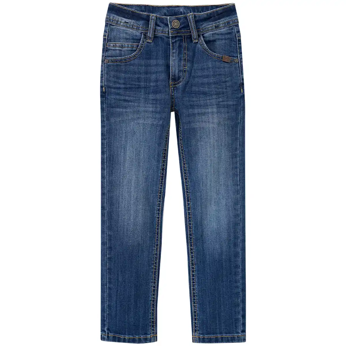 Bild 1 von Jungen Slim-Jeans mit Used-Waschung BLAU