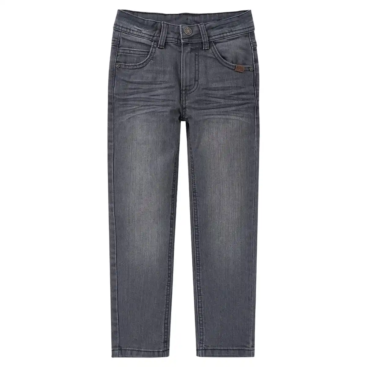 Bild 1 von Jungen Slim-Jeans mit verstellbarem Bund GRAU