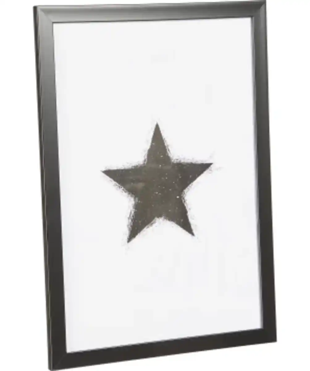 Bild 1 von Bilderrahmen mit Standfuß, ca. 21 x 30 cm, schwarz