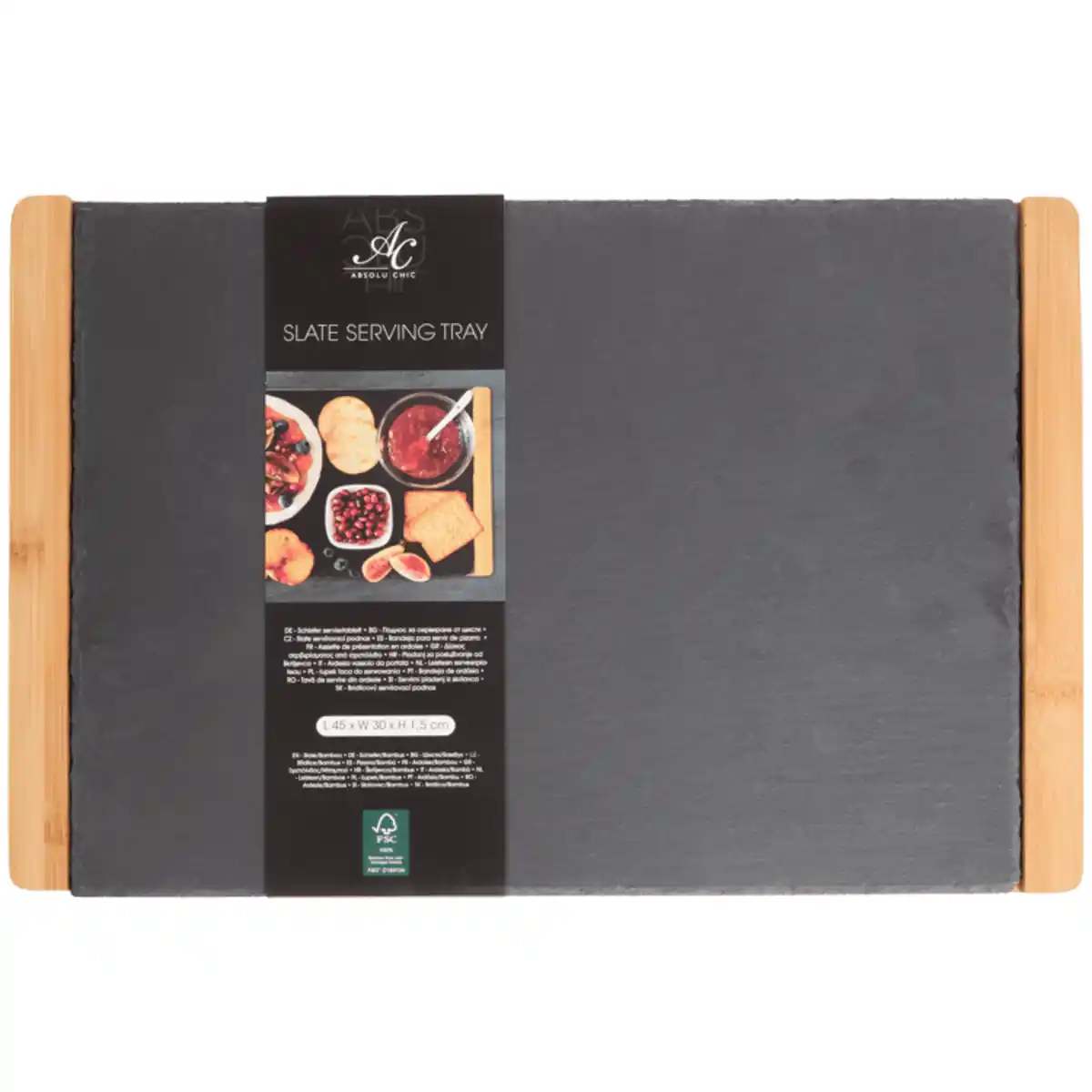Bild 2 von Absolu Chic Schiefer-Servierplatte