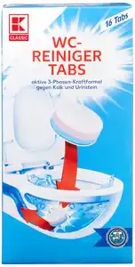 K-CLASSIC WC-Reiniger-Tabs, 16 St. = 400-g-Packg.