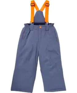 Skihose mit Hosenträgern, wasserdicht, dunkelblau