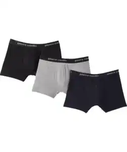 Pierre Cardin Retro Boxershorts, 3er-Pack, schwarz