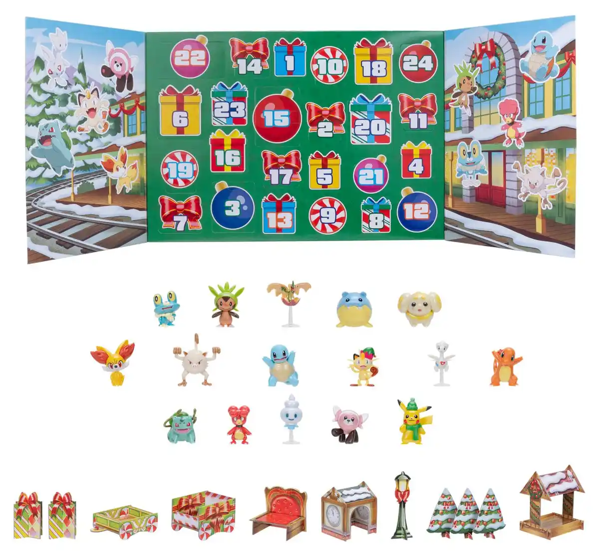 Bild 3 von POKÉMON Adventskalender »Holiday Calendar«, 58-teilig