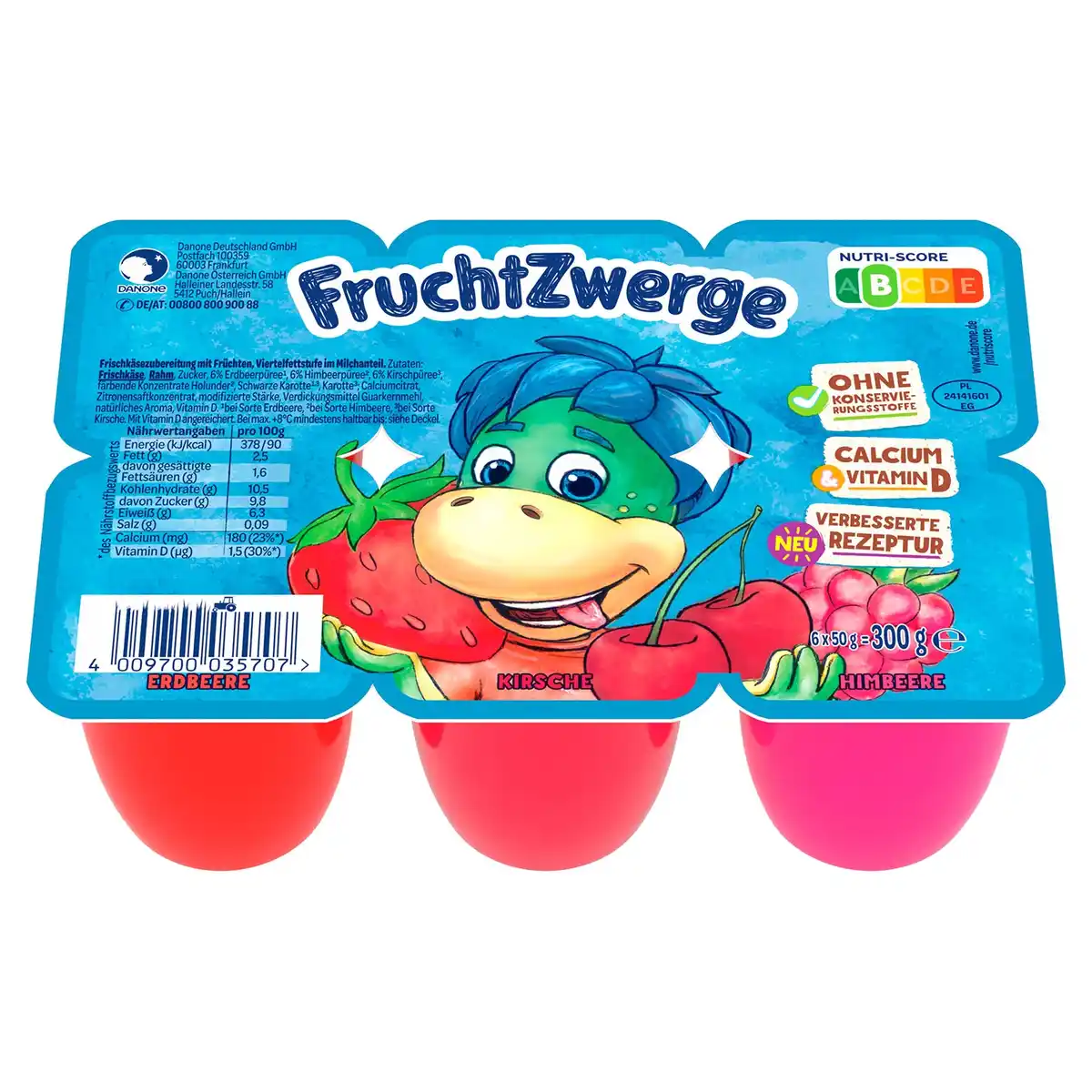 Bild 1 von DANONE Fruchtzwerge 300 g