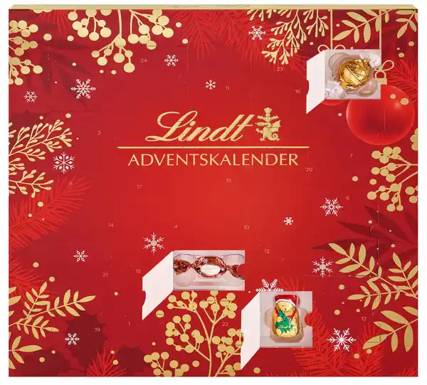 Bild 1 von LINDT Adventskalender, 196-g-Packg.