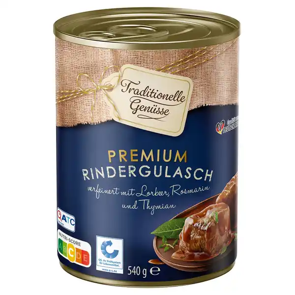 Bild 2 von TRADITIONELLE GENÜSSE Premium-Gulasch 540 g