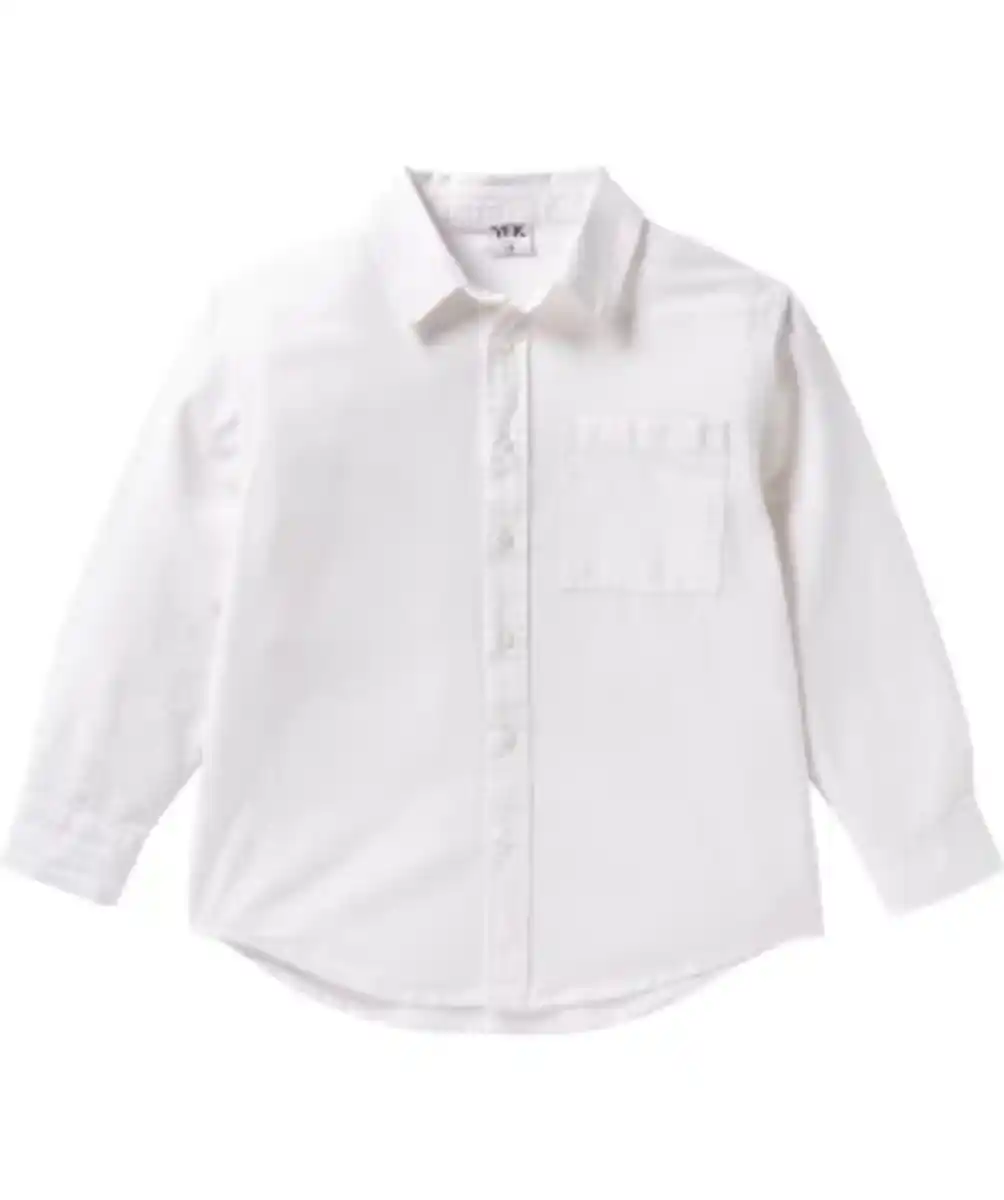 Bild 1 von Hemd aus Baumwolle, Y.F.K., Knopfleiste, weiß