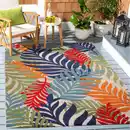 Bild 1 von Sanat Outdoorteppich FLORAL bunt B/L: ca. 60x110 cm