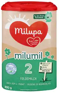 MILUPA Folgemilch Milumil 2 oder 3, 800-g-Dose