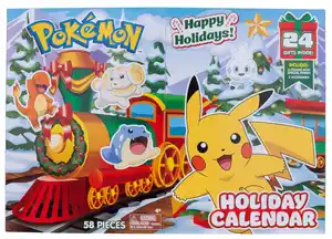 POKÉMON Adventskalender »Holiday Calendar«, 58-teilig