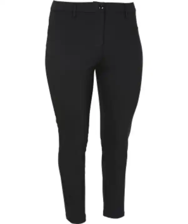 Bild 1 von Schwarze Bengalinhose, Skinny-fit, schwarz