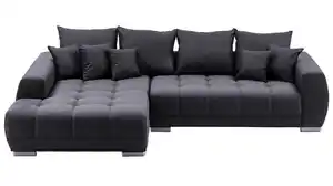 Ecksofa grau 300 x 215 cm Nosagfederung - ARTEMIS