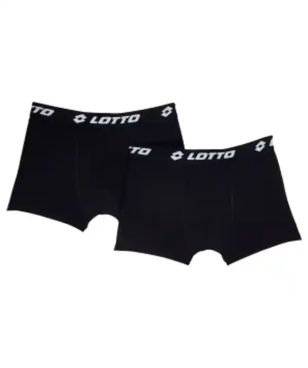 Bild 1 von Lotto Retro Boxershorts, 2er-Pack, schwarz