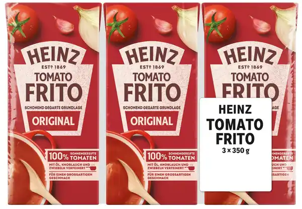 Bild 1 von HEINZ Tomato Frito, 3 x 350-g-Packg.