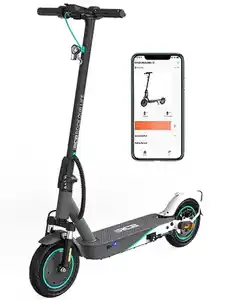 RCB EV85F, EV10K PRO Elektroroller, E-Scooter mit Straßenzulassung (ABE), 8,5-10 Zoll，400W Motor, 23-40 km Reichweite, Faltbarer e Roller, APP-Steuerung, Doppelbremse, Doppelstoßdämpfer