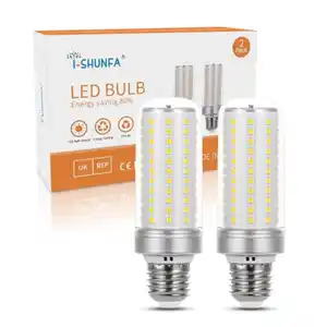 I-SHUNFA E27 LED Maiskolben Lampen 12W 1500LM Kaltweiß 6000K