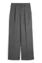 Bild 1 von C&A Stoffhose-High Waist-Wide Leg, Grau, Größe: 34