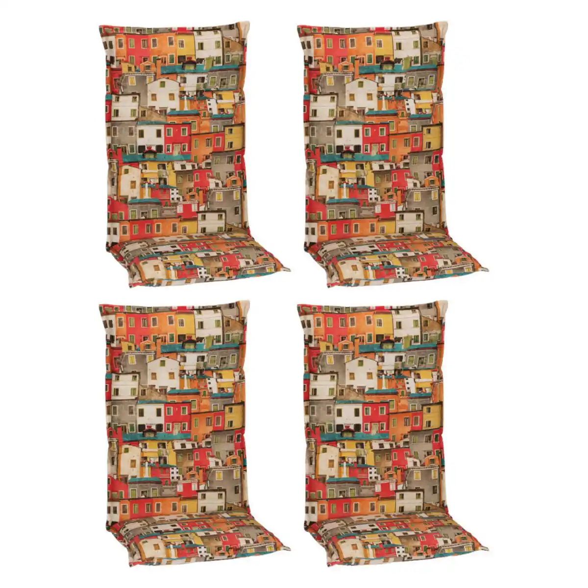 Bild 1 von Beo Saumauflage für Hochlehner Tours Sardinien bunt Polyester-Mischgewebe B/H/L: ca. 46x8x118 cm 4er Set