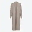 Bild 1 von Damen-Strickjacke in Rippoptik, Beige