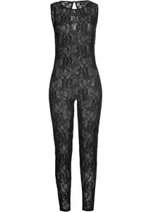 Catsuit ouvert, 40/42, Schwarz