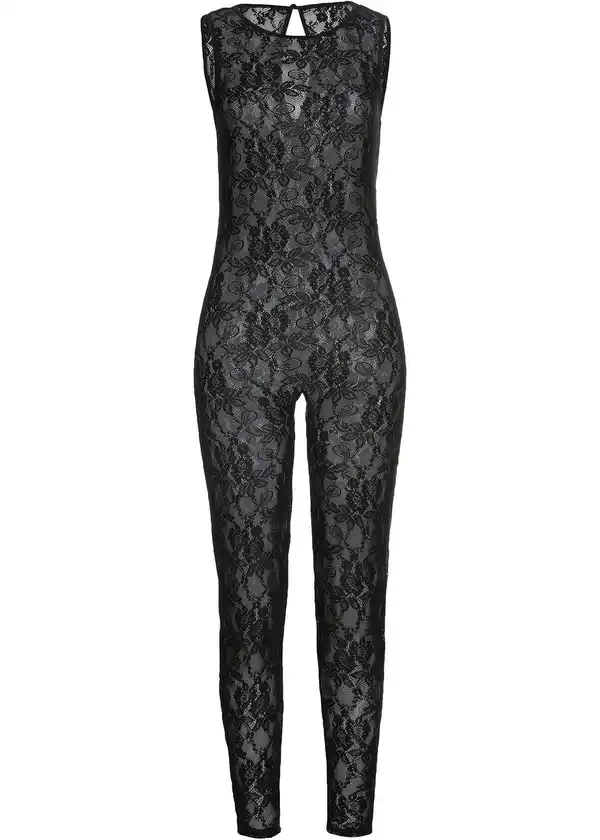 Bild 1 von Catsuit ouvert, 40/42, Schwarz