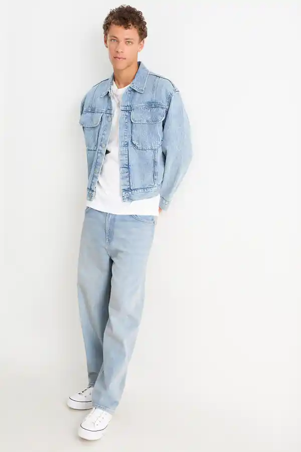 Bild 1 von C&A Baggy Jeans, Blau, Größe: W32 L32