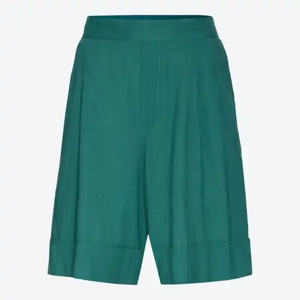 Bild 1 von Damen-Bermudas mit Leinen-Anteil, Green