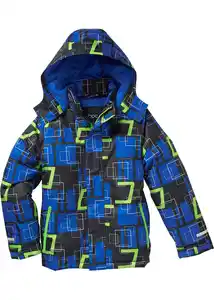 Jungen Skijacke, 104/110, Schwarz