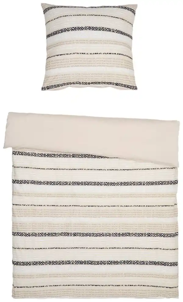 Bild 2 von DREAM@HOME Jersey-Bettwäsche-Set ca. 155 x 220 cm, 2-teilig