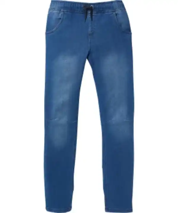 Bild 1 von Jeans mit elastischem Bund, Y.F.K., Straight-fit, jeansblau