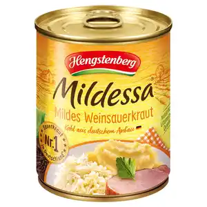 HENGSTENBERG Mildessa®  Mildes Weinsauerkraut 850 ml