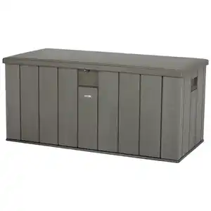 Lifetime Kissenbox 570l dunkelgrau Kunststoff B/H/L: ca. 151x69x72 cm