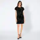 Bild 1 von Damen-Kleid mit Samt-Einsätzen, Black