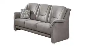 Einzelsofa 3-Sitzer grau 198 cm Federkern - LIGERO