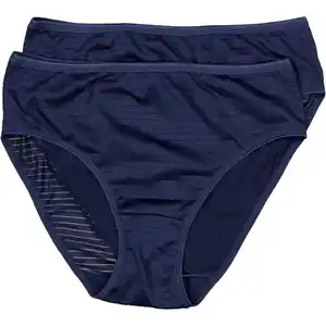 Damen Bikinislip 2er-Pack, Navy, XL