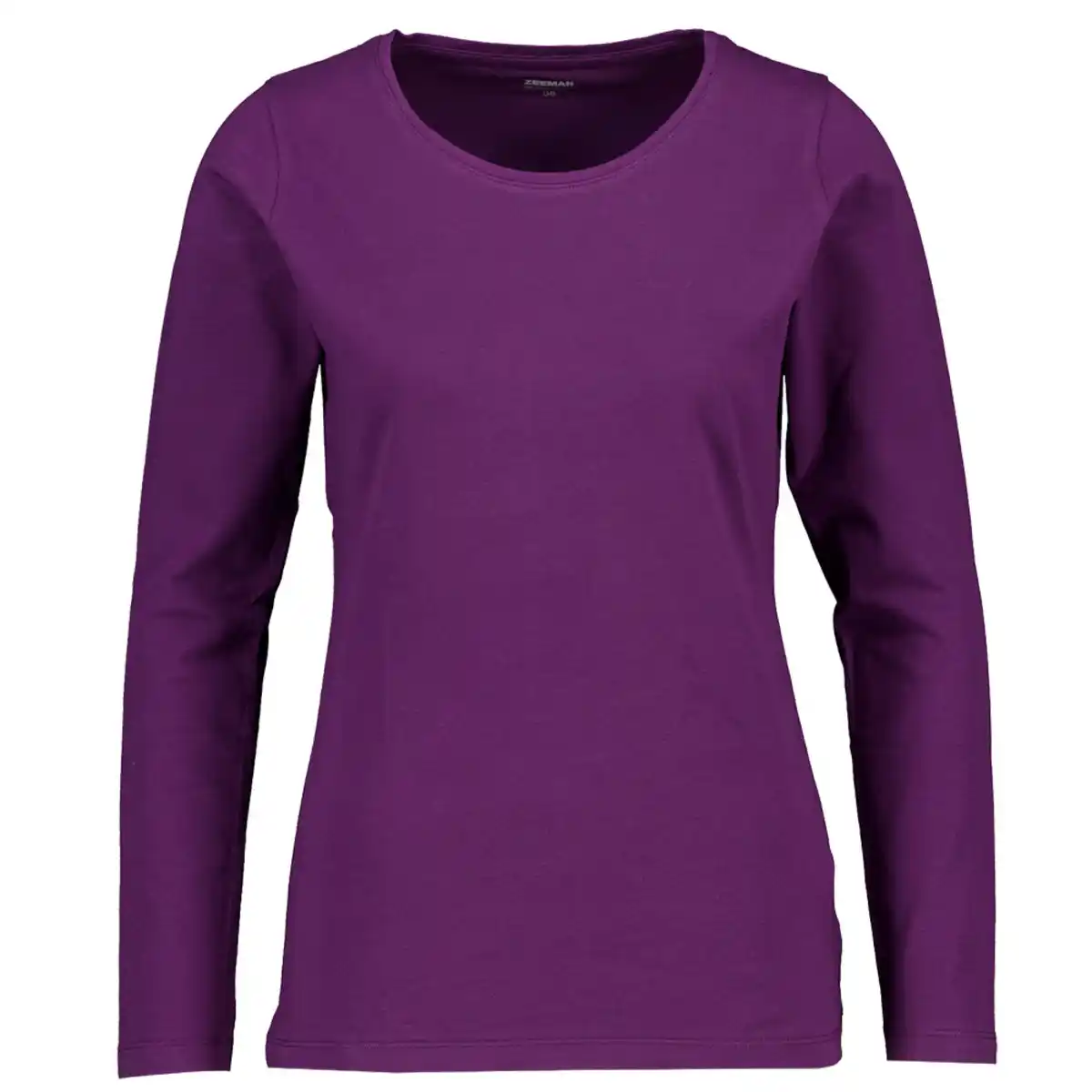 Bild 1 von Damen T-Shirt Lange Ärmel Rundhals, Violett, 34