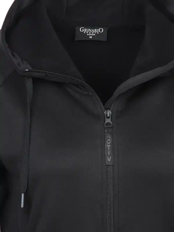 Bild 3 von Damen Funktionsjacke mit Kapuze Schwarz