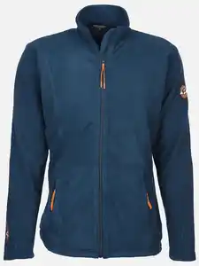 Herren Fleecejacke Blau