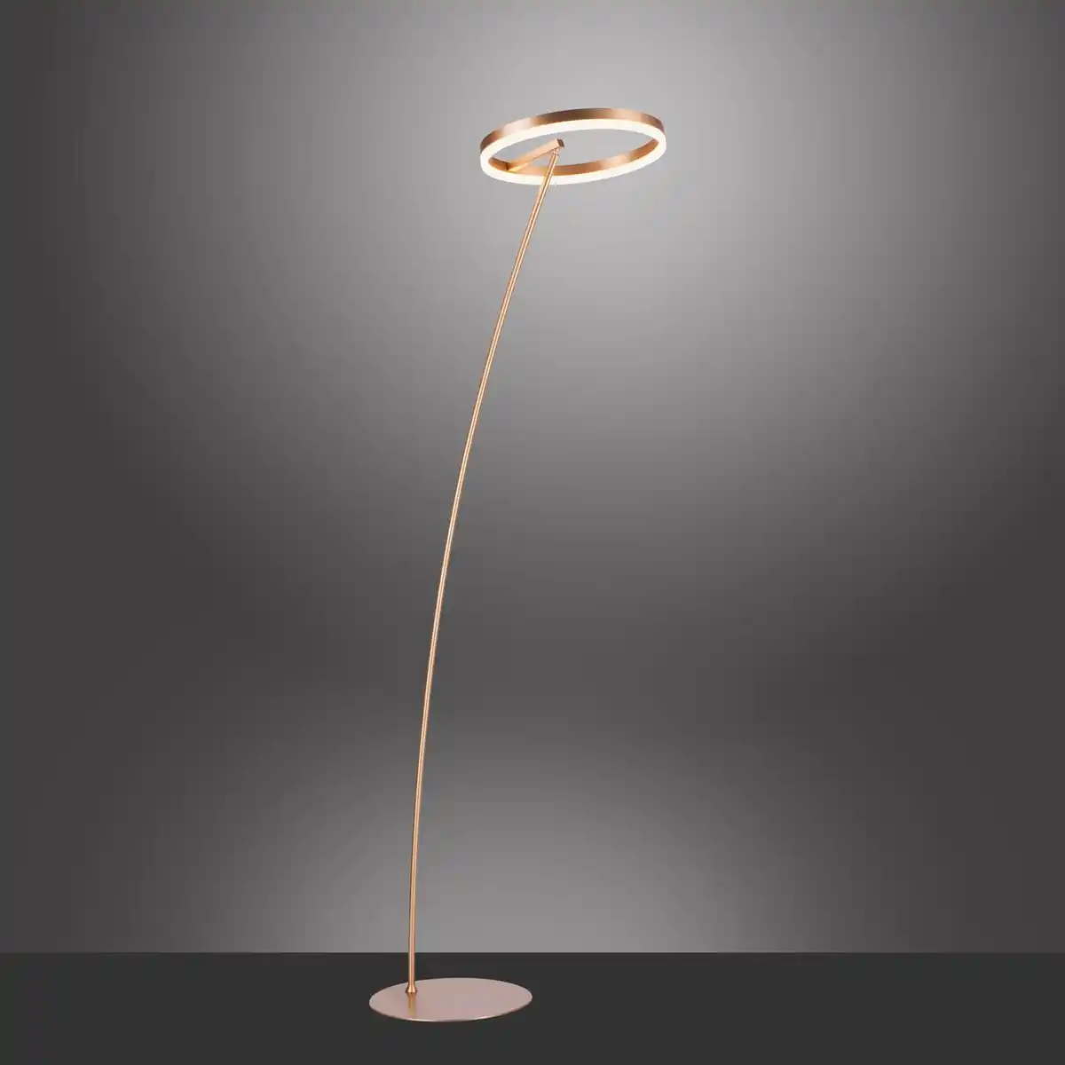 Bild 4 von LED Stehleuchte, dimmbar über Schnurdimmer, messing matt TITUS