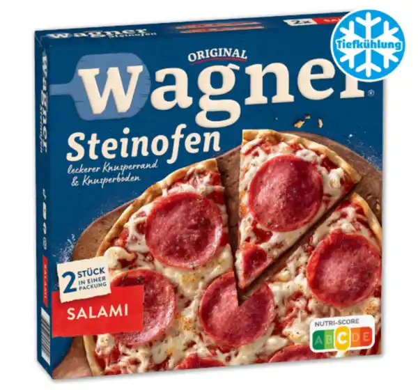 Bild 1 von ORIGINAL WAGNER Steinofen-Pizza*