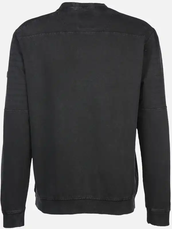 Bild 2 von Herren Sweatshirt mit Brusttasche Grau