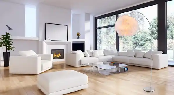 Bild 2 von Lighting - KATUNGA - Stehleuchte Metall Nickel matt, 1x E27