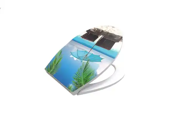 Bild 4 von Duschwell Duroplast WC-Sitz Carving Printing - Beach