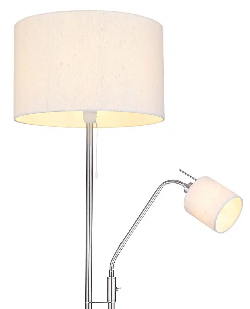 Bild 3 von Lighting - AVA - Stehleuchte Metall Nickel matt, 1x E27