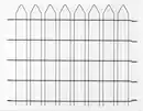 Bild 4 von Zaun-4er Set, ca. 1000 x 800 mm - Grau, 21FS03