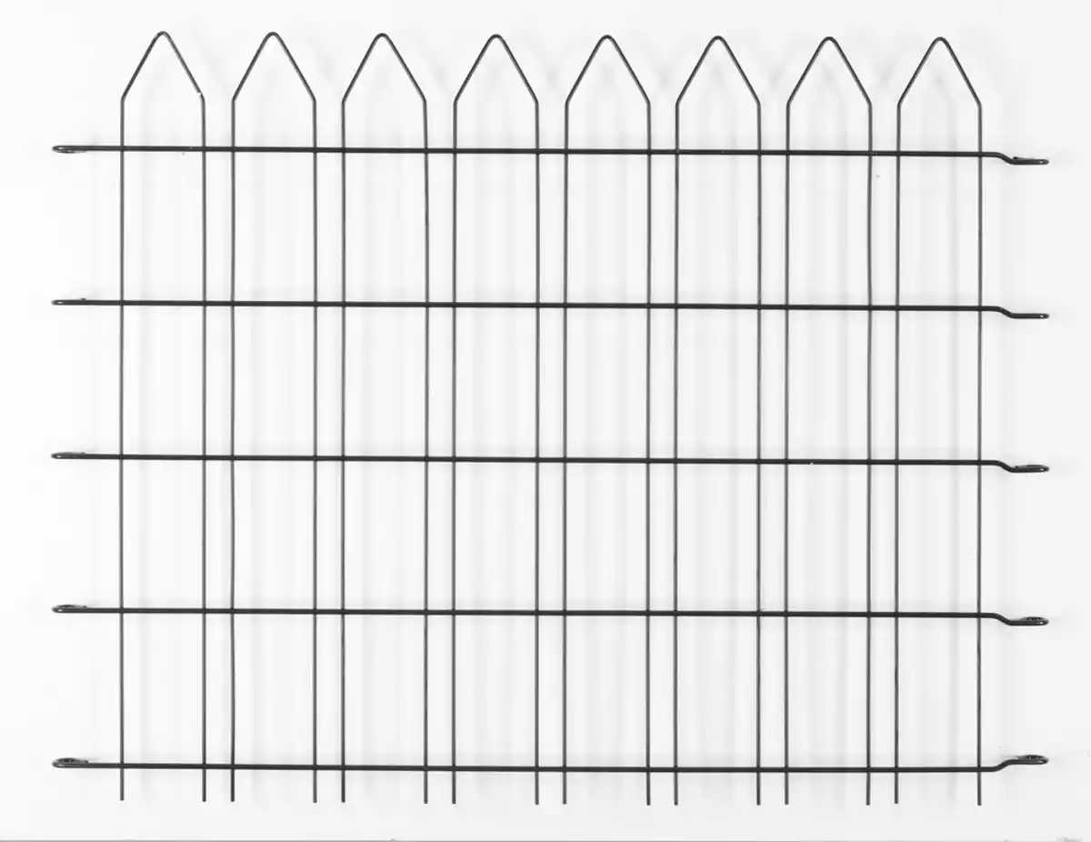 Bild 4 von Zaun-4er Set, ca. 1000 x 800 mm - Grau, 21FS03